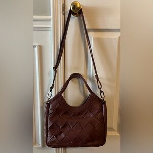 Hobo Handle Small Satchel Berry New